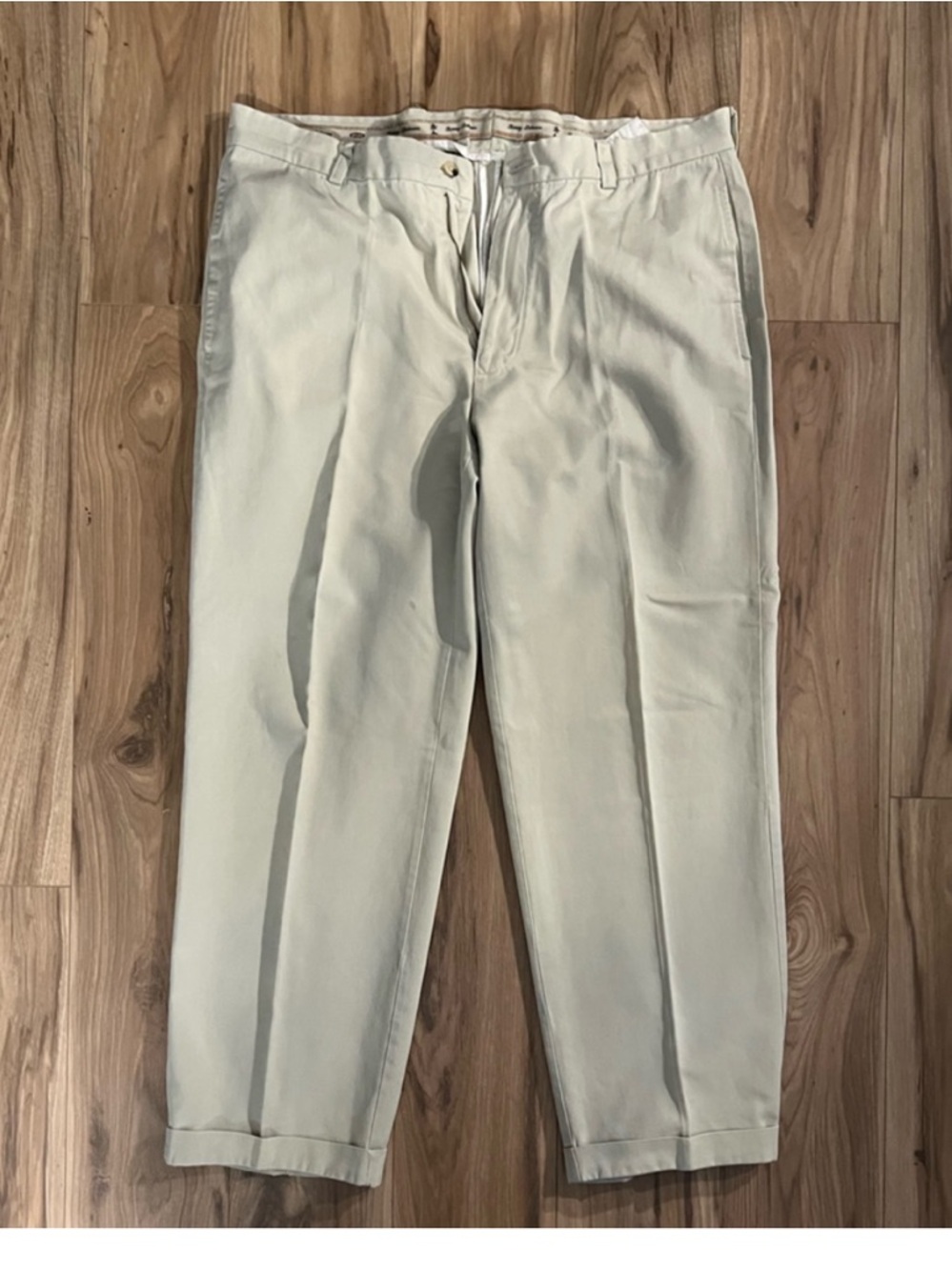 Tommy Bahama Cream Straight-Leg Chinos
